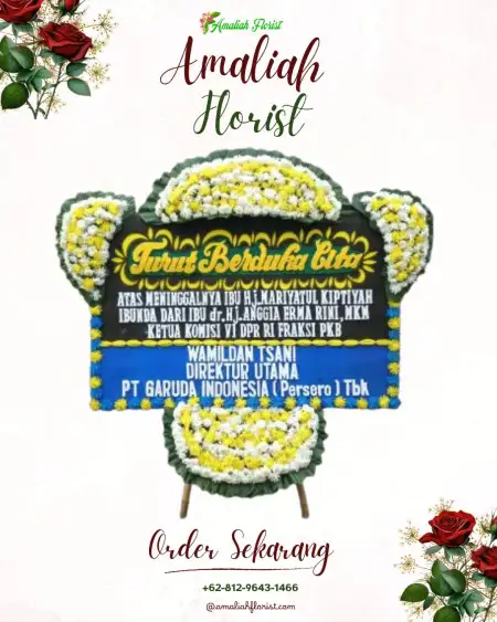 Papan Bunga Duka Banyubiru